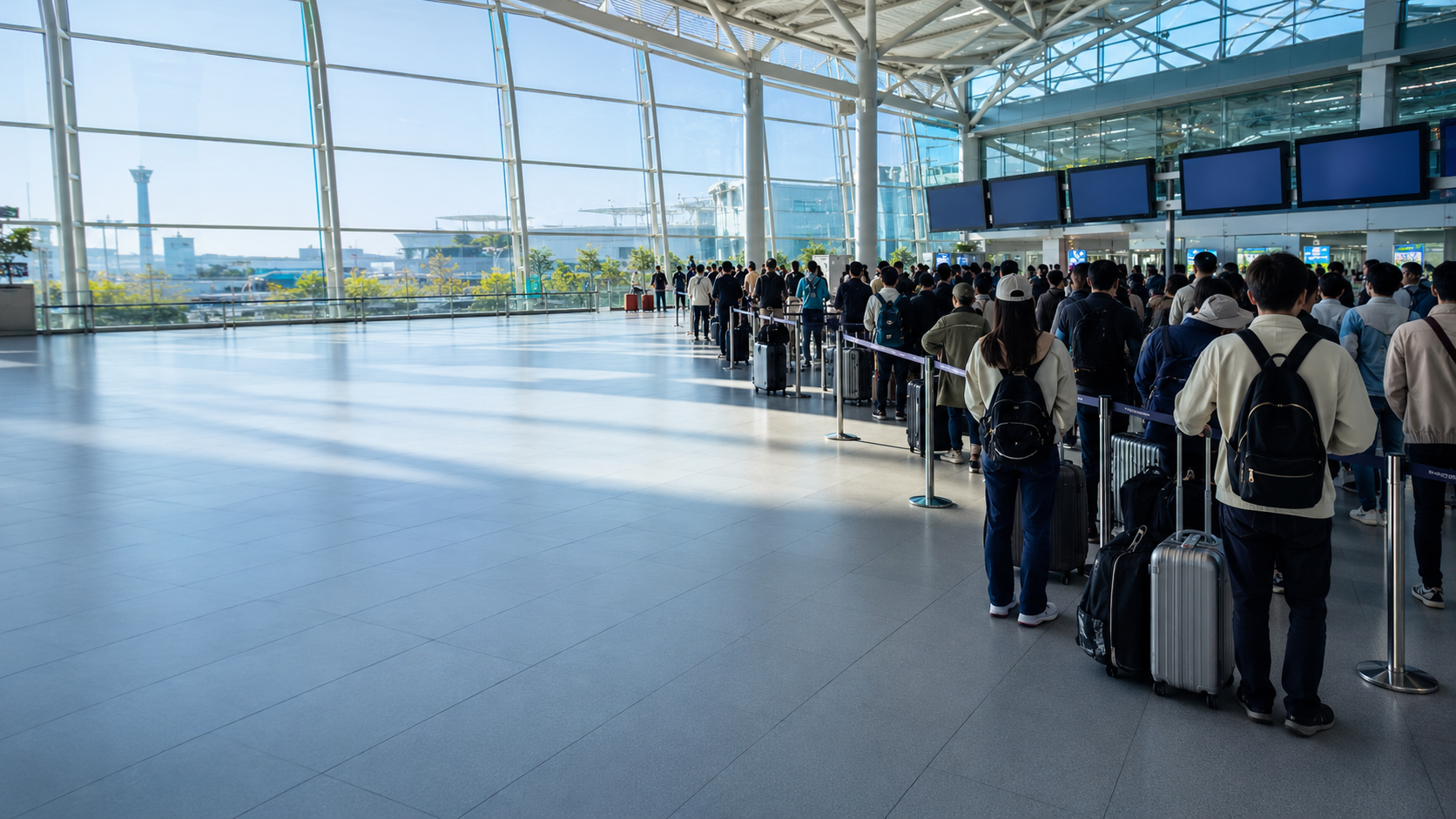 황금연휴 인천공항 혼잡 피하기 — 5월 연휴 주차·출국장 완벽 전략